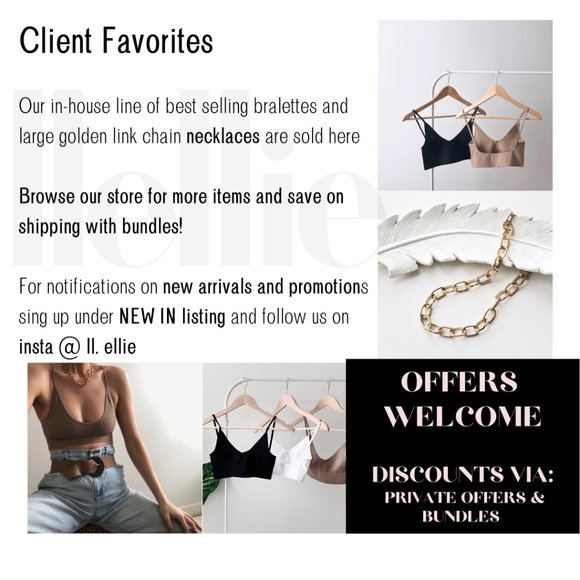 Low Back Bralette Duo Set of 2 Crop Tops - Picture 6 of 13